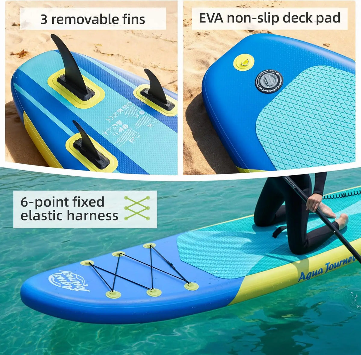 YTYIN Inflatable Stand Up Paddle Board For Outdoor Recreation