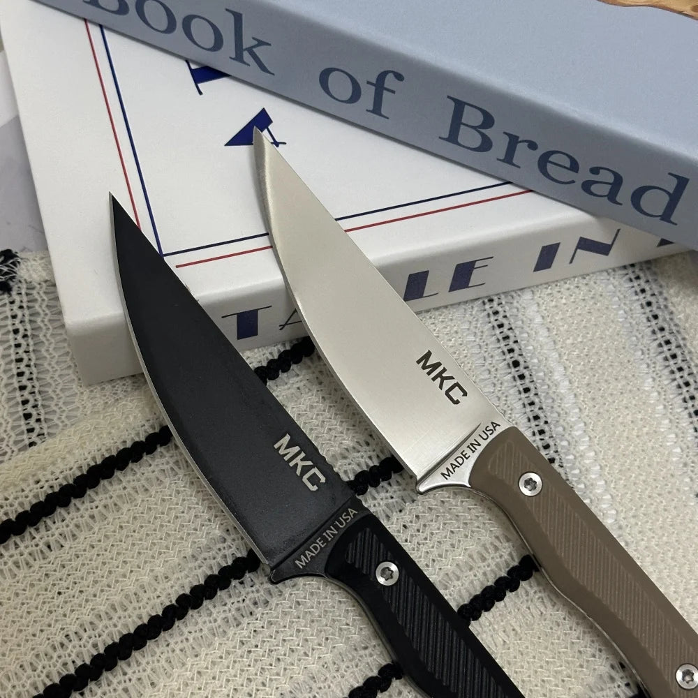 Wargoat Tactical Straight Knife With Stainless Steel Blade