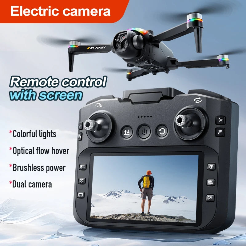 K21MAX Drone With Remote Controller For Beginners Return Home