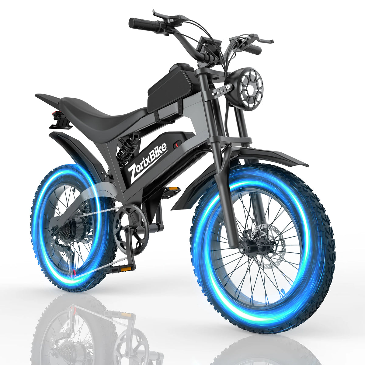 ZorixBike 3000W Electric Bike 48V Battery Off Road Design