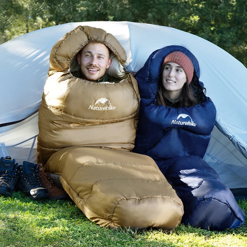 Naturehike Mummy Sleeping Bag Ultra Winter Warm Cold Weather Gear