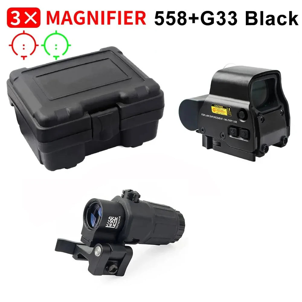 Bestsight 558 G43 Holographic Collimator Sight With 20mm Rail Mount