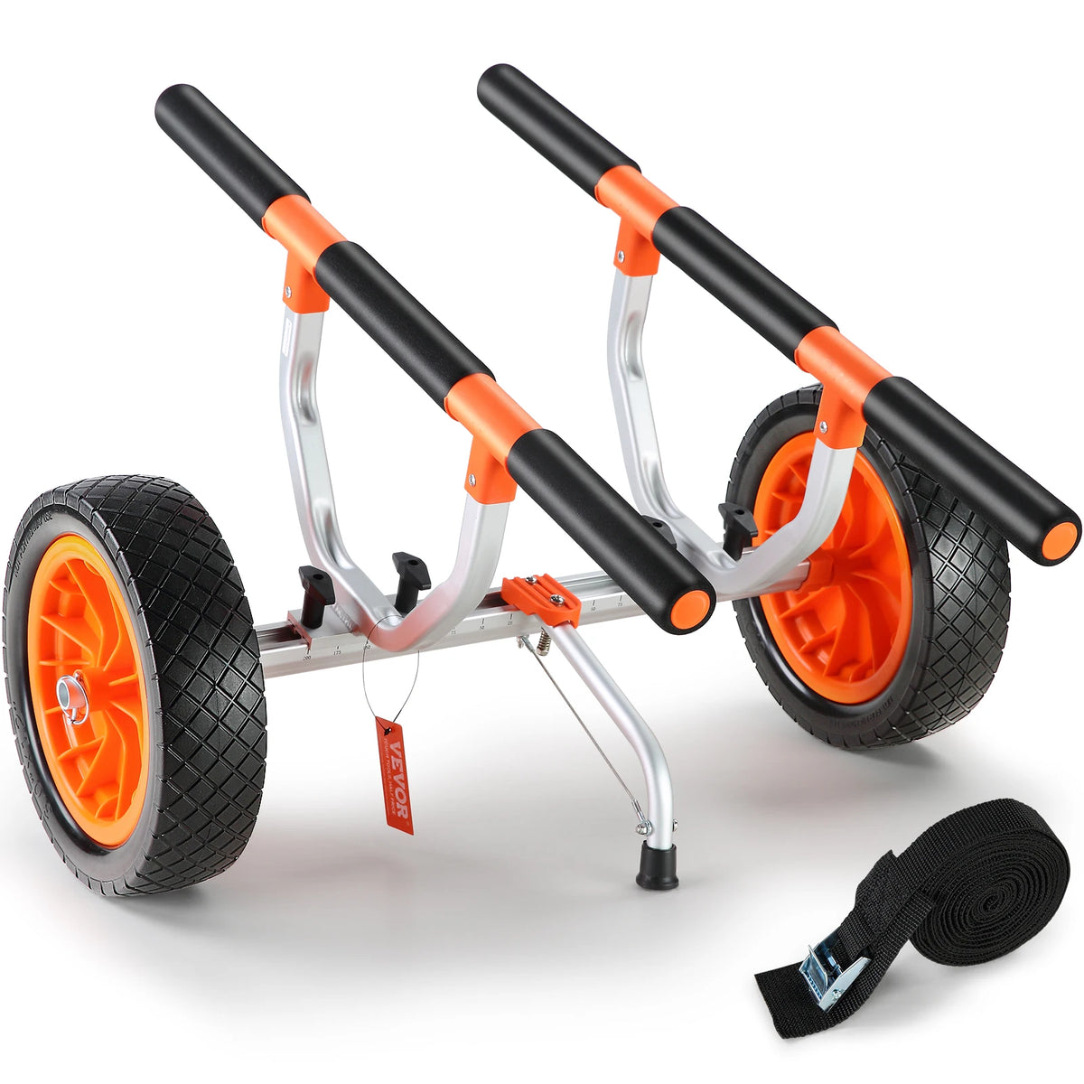 Heavy Duty Aluminum Kayak Cart With Durable Solid Tires