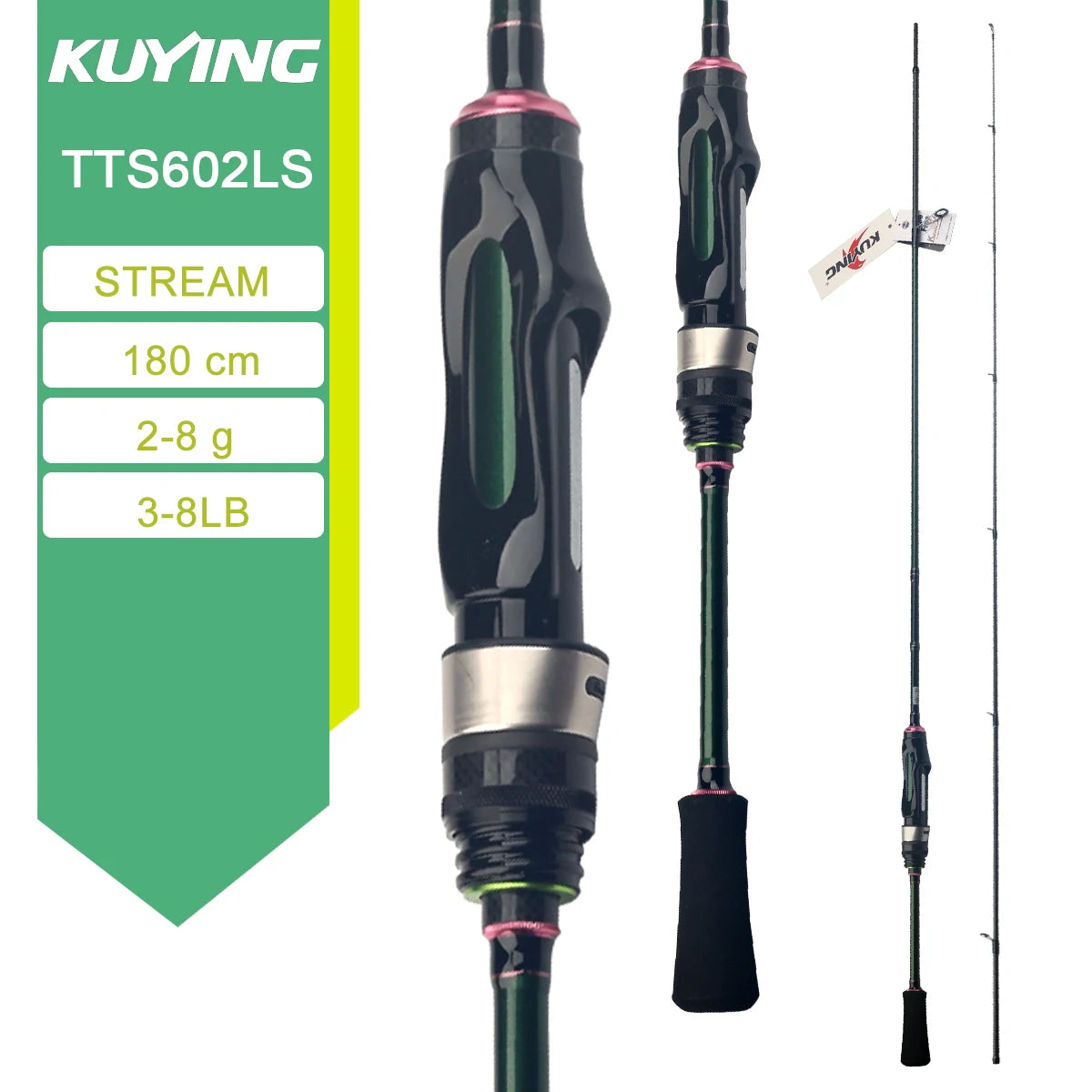 KUYING TETON Spinning Casting Rod Carbon Fuji Parts
