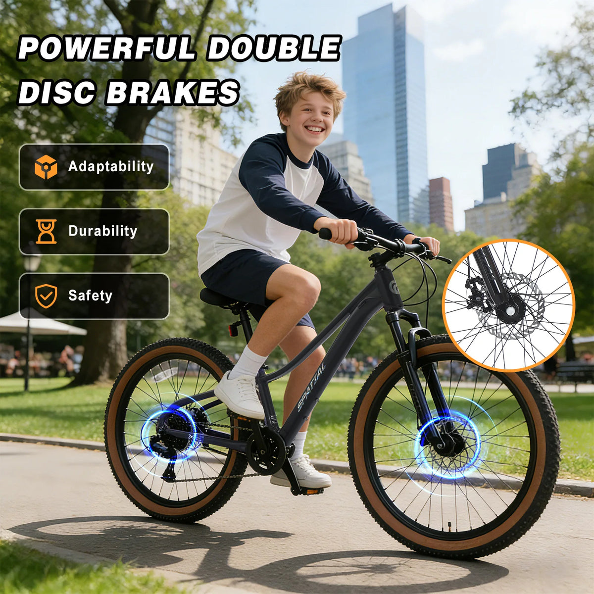 Spatial Mt24Fs 2.0 24 Inch Hardtail Mountain Bike