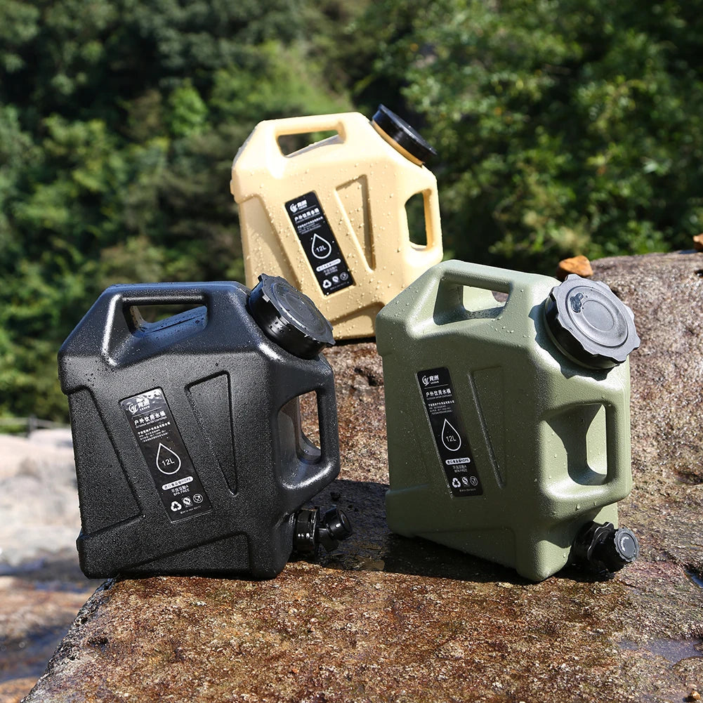 APWIKOGER Camping Water Container Storage Carrier Outdoor Hiking